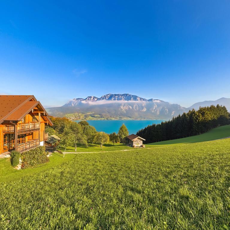 Ferienhof Margarethengut Unterach am Attersee Chambre photo